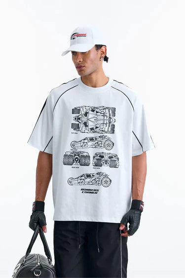 Racers Core Oversized T-shirt