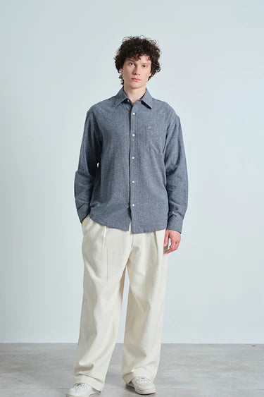 Stonewash Blue Casual Shirt